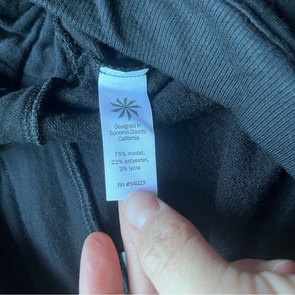 Athleta Mid-Rise Straight Leg Modal Blend Sweatpant Joggers Size XXS - Picture 6 of 10